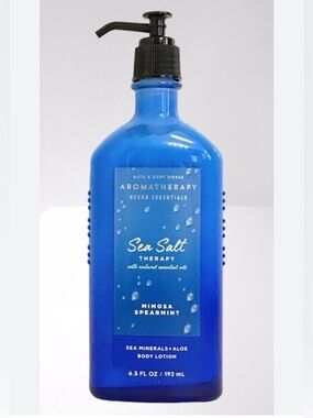 Bath & Body Works Sea Salt Therapy Body Lotion - Blue